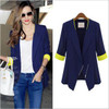 New 2014 European Women Blazers Autumn Casual Elegant Solid Slim Style Women Blazers D9200