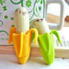 NEW 1pcs Cute Banana-shaped Pencil Eraser Rubber Novelty Kids School Stationery Gift Office &amp; School special stationery