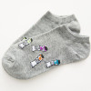 New 1Pair Cute Candy Colors Cotton Comfortable Socks For Women Girls Low Ankle Invisible Thin Sock All Season Wear