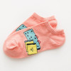 New 1Pair Cute Candy Colors Cotton Comfortable Socks For Women Girls Low Ankle Invisible Thin Sock All Season Wear