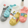 New 1Pair Cute Candy Colors Cotton Comfortable Socks For Women Girls Low Ankle Invisible Thin Sock All Season Wear
