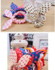 New 10pcs Lot Mix Style Clips For Hair Band Polka Dot Leopard Trip Hair Rope Rabbit Ears Headwear Hair Tie girl Hair Accessorie