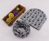 New 100% Cotton Baby Hat Scarf Set Nice Camo Print Kids Children Skullies Hats Child Cap Scarf Baby Girl Boy Beanies Accessories