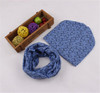 New 100% Cotton Baby Hat Scarf Set Nice Camo Print Kids Children Skullies Hats Child Cap Scarf Baby Girl Boy Beanies Accessories