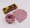 New 100% Cotton Baby Hat Scarf Set Nice Camo Print Kids Children Skullies Hats Child Cap Scarf Baby Girl Boy Beanies Accessories