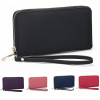 New 100% Genuine Leather Women Wallet Fashion High Quality Multifunction standard Purse with wrist