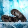 new 100% Genuine Leather Men sandals,Summer brand beach slippers crocodile Men's flip flops casual moccasin plus size sandals