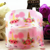 New 1 '25mm pink unicorn cartoon ribbon 10 yards DIY handmade material gift package printing bow printing. belt grosgrain ribbon