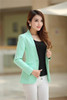 New  Women Blazer Spring Slim Top Elegant Double Breasted Short Design Plus Size Blazer Suit Female Suit & Women Work Wear