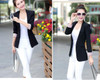 New  Women Blazer Spring Slim Top Elegant Double Breasted Short Design Plus Size Blazer Suit Female Suit & Women Work Wear
