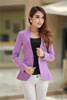 New  Women Blazer Spring Slim Top Elegant Double Breasted Short Design Plus Size Blazer Suit Female Suit & Women Work Wear