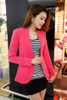 New  Women Blazer Spring Slim Top Elegant Double Breasted Short Design Plus Size Blazer Suit Female Suit & Women Work Wear
