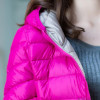 New  Winter Two Side Women 90% White Duck Down Jacket Women's Hooded Ultra Light Down Jackets Warm Winter Coat Parkas116