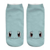 2018 New Arrival Kawaii Harajuku Pokemon Pikachu Socks 3D Printed Cartoon Women's Low Cut Ankle Socks Novelty Casual Socks Meias