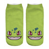 2018 New Arrival Kawaii Harajuku Pokemon Pikachu Socks 3D Printed Cartoon Women's Low Cut Ankle Socks Novelty Casual Socks Meias