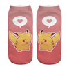 2018 New Arrival Kawaii Harajuku Pokemon Pikachu Socks 3D Printed Cartoon Women's Low Cut Ankle Socks Novelty Casual Socks Meias