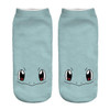 2018 New Arrival Kawaii Harajuku Pokemon Pikachu Socks 3D Printed Cartoon Women's Low Cut Ankle Socks Novelty Casual Socks Meias
