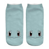 2018 New Arrival Kawaii Harajuku Pokemon Pikachu Socks 3D Printed Cartoon Women's Low Cut Ankle Socks Novelty Casual Socks Meias