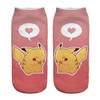 2018 New Arrival Kawaii Harajuku Pokemon Pikachu Socks 3D Printed Cartoon Women's Low Cut Ankle Socks Novelty Casual Socks Meias