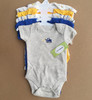 2018 New 5PCS/LOT Baby Clothes Boy Girl Short Sleeve Cotton O-Neck 0-12M Novel Newborn Roupas de bebe Baby Rompers Baby Wear