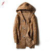 2018 Men Autumn Winter Casual Cardigan Sweater Loose Fit Knitting Sweaters 5Xl Plus Size