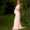 2018 maternity photography props maxi Maternity gown Lace Maternity Dress Fancy shooting photo summer pregnant dress Plus size