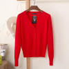 2018 Korean loose short sweater thin section spring and autumn long-sleeved women's cardigan 18314