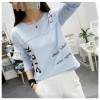 2018 Korean New Women Long Sleeve T-shirt Fashion Letter Printed Kawaii Student T shirt Casual Women Tops Roupa Feminina