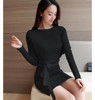 2018 Korean Autumn Winter style Pull Femme Slim Comfortable o-neck Knitted Sweaters for Woman Long Sleeve Sueter Mujer Chandail