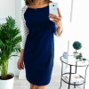 2018 Kawaii Girls Dress O-neck Women Hollow Out Mini Dresses Autumn Winter Wrist Sleeve Vestidos Plus Size Female Clothing GV223