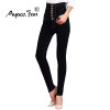 2018 Jeans Womens High Waist Black Vintage Denim Long Pencil Pants Plus Size 6XL Woman Jeans Camisa Feminina Lady Fat Trousers