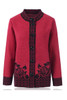 2018 HRM Middle-aged women mother Spring and winter sweater cashmere sweater Grandma fitted sweater cardigan coat big yards