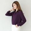 2018 Hot Sale Women Shirts Blouses Long Sleeve Turn-Down Collar Solid Ladies Chiffon Blouse Tops OL Office Style Chemise Femme