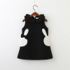 Baby Christmas Clothes cute bunny embroidery vest dress children dress winter toddler baby girls vestido 2-6Y Christmas Costume
