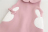 Baby Christmas Clothes cute bunny embroidery vest dress children dress winter toddler baby girls vestido 2-6Y Christmas Costume