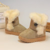 Baby Children's Shoes Boots Winter Plush Warm Snow Boots Baby Girls Boys 4colors Snow Boots Shoes