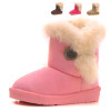 Baby Children's Shoes Boots Winter Plush Warm Snow Boots Baby Girls Boys 4colors Snow Boots Shoes