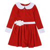 Baby children clothing 2017 new spring sweet flower bow lace girls dresses kids princess girls clothes baby girl party dress