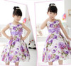 Baby children clothing 2018 new spring sweet flower bow lace girls dresses kids princess girls clothes baby girl party dress