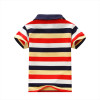 Baby Children Boys Striped T-shirts Kids Tops Sports Tee Polo Shirts Clothing