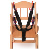 Baby Chair Stroller Pram Buggy Safe Belt Convenient 5-Point Black Harness Strap Children Security Baby Safety Chair Belt