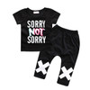 Baby boys t-shirt + long pants 2Pieces baby clothes children tracksuit 2016 summer baby girls clothing set roupa infantil menina