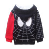 Baby Boys Spiderman Fleece Hoodies/Kids Winter Warm Cartoon Outerwear Clothing/Children Spider-man Thicken Sweatshirts Coat