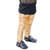 Baby Boys Pants Infant Fashion Full Length Girls Leggings Faux Leather Gilding Skinny Kids Pants