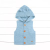 Baby Boys Girls Knitting Vest &amp; Wasticoats Fashion Kids Sweater Sute Ears Hooded Vest Outfit Infant Clothing For Baby Fashion