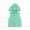 Baby Boys Girls Knitting Vest &amp; Wasticoats Fashion Kids Sweater Sute Ears Hooded Vest Outfit Infant Clothing For Baby Fashion