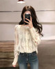 Neploe Lace Blouses Sexy Womens Blouse Ladies Off Shoulder Tops Korean Casual Blouse 2018 Long Sleeve Black White Shirts 34801