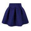 Neophil 2016 Winter Black Red High Waist Plus Size Pleated Space Cotton Ball Gown Short Mini Skirts Girls School Work Wear S0907