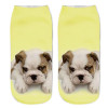 Neon Socks 3D Printing Female Socks Women Low Cut Ankle Socks Calcetines Mujer Casual Hosiery Printed Sock