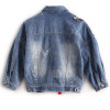 Neophil 2017 Fall Winter High Waist Women Ripped Short Denim Jackets Ladies Tassel Patches Butterfly Embroidery Jean Coat C08029